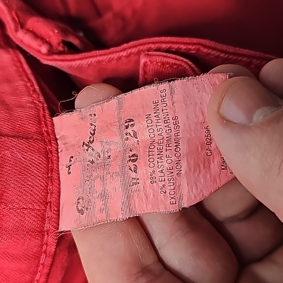 Brody red 28x29 jeggings - Picture 6 of 6